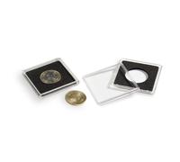 Leuchtturm Square coin capsules QUADRUM, inner diameter 40 mm
