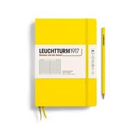 Leuchtturm1917 Hardcover Ruled Notebook A5, Lemon