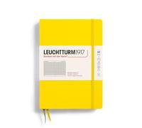 LEUCHTTURM1917 344799 Notebook Medium (A5), 249 Numbered Pages, Squared, Citron
