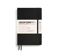 LEUCHTTURM1917 358291 Notebook Softcover Paperback (B6+), Dotted, Black