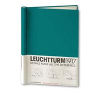 LEUCHTTURM1917 361660 Springback Binder PEKA A4, 150 Pages Maximum, Size: 220 x 305 x 25 mm, Pacific Green