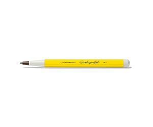 LEUCHTTURM1917 362452 Drehgriffel Nr. 1, Lemon - Ballpoint pen with Royal Blue ink