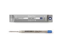LEUCHTTURM1917 362739 Refill B for Drehgriffel Nr. 1, Royal Blue, pack of 2 - ballpoint