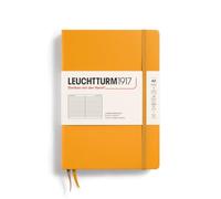 LEUCHTTURM1917 363388 Notebook Medium (A5), Hardcover, 251 Numbered Pages Rising Sun, Ruled