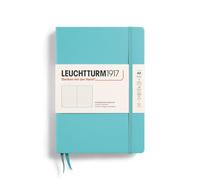 Leuchtturm1917 363391 Notebook Medium A5, Hardcover, 251 numbered pages (Aquamarine, Dotted)