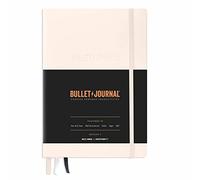 LEUCHTTURM1917 363573 Bullet Journal Edition 2, Medium (A5), Hardcover, 206 Numbered Pages, Blush, Dotted with 120g/sqm Paper