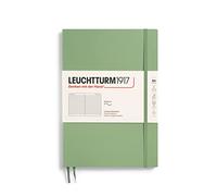 LEUCHTTURM1917 363927 Notebook Composition (B5), Softcover, 123 Numbered Pages, Sage, Ruled