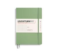 LEUCHTTURM1917 363928 Notebook Composition (B5), Softcover, 123 Numbered Pages, Sage, Dotted