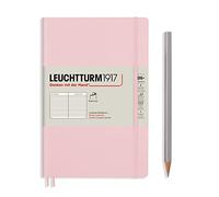 LEUCHTTURM1917 363930 Notebook Paperback (B6+), Soft Cover, 123 Numbered Pages, Powder, Lined