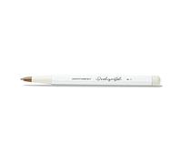 LEUCHTTURM1917 363957 Drehgriffel Nr. 1, white - Gelpen with black ink