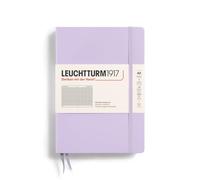 LEUCHTTURM1917 365483 Notebook Medium (A5), Hardcover, 251 Numbered Pages, Lilac, Squared