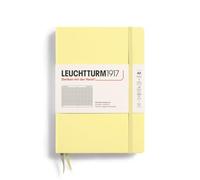 LEUCHTTURM1917 365487 Notebook Medium (A5) Hardcover, 251 Numbered Pages, Vanilla Squared