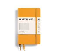 LEUCHTTURM1917 365627 Notebook Pocket (A6), Hardcover, 187 Numbered Pages, Rising Sun, Ruled