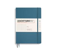 Leuchtturm1917 Notebook Composition B5 Softcover 123 Numbered Pages - DOTTED, STONEBLU