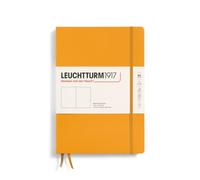 LEUCHTTURM1917 366165 Notebook Composition (B5), Hardcover, 219 Numbered Pages, Rising Sun, Plain