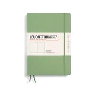 LEUCHTTURM1917 366171 Notebook Composition (B5), Hardcover, 219 Numbered Pages, Sage, Plain