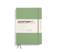 LEUCHTTURM1917 366172 Notebook Composition (B5), Hardcover, 219 Numbered Pages, Sage, Dotted