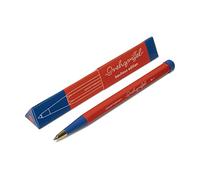 LEUCHTTURM1917 366205 Drehgriffel Nr. 1, Red/Royal Blue - Ballpoint pen, Bauhaus Edition