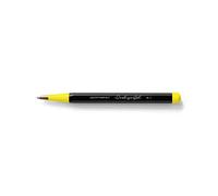 LEUCHTTURM1917 366571 Drehgriffel Nr. 1, Black/Lemon - Ballpoint pen, Bauhaus Edition