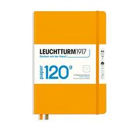 LEUCHTTURM1917 367126 Notebook Medium (A5), Edition 120, Hardcover, 203 Numbered Pages, Rising Sun, Dotted with 120g/sqm Paper