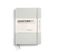 LEUCHTTURM1917 367247 Notebook Medium (A5), Hardcover, 251 Numbered Pages, Light Grey, Dotted