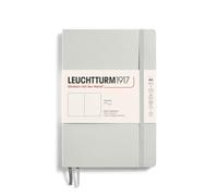 LEUCHTTURM1917 367262 Notebook Medium (A5), Soft Cover, 123 Numbered Pages, Light Grey, Blank