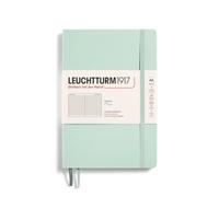 LEUCHTTURM1917 367273 Notebook Medium (A5), Soft Cover, 123 Numbered Pages, Mint Green, Lined
