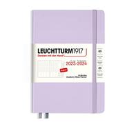 LEUCHTTURM1917 367549 Academic Weekly Planner Medium (A5) 2024, 18 Months, Lilac, English