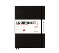 LEUCHTTURM1917 367606 Weekly Planner Master (A4+) 2024, 12 Months, Black, English
