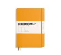 LEUCHTTURM1917 368141 Notebook Master Slim (A4+), Hardcover, 123 Numbered Pages, Rising Sun, Plain