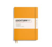 LEUCHTTURM1917 368143 Notebook Master Slim (A4+), Hardcover, 123 Numbered Pages, Rising Sun, Ruled