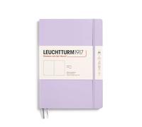 LEUCHTTURM1917 368152 Notebook Composition (B5), Softcover, 123 Numbered Pages, Lilac, Plain