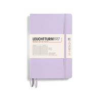 LEUCHTTURM1917 368157 Notebook Paperback (B6+), Softcover, 123 Numbered Pages, Lilac, Ruled