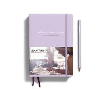 LEUCHTTURM1917 368168 Some Lines A Day, 5 Year Memory Book, Medium (A5), Lilac