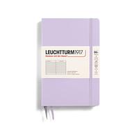 LEUCHTTURM1917 368492 Notebook Paperback (B6+), Hardcover, 219 Numbered Pages, Lilac, Ruled