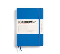 LEUCHTTURM1917 369802 Notebook Medium (A5), Soft Cover, 123 Numbered Pages, Sky, Dotted