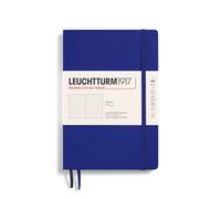 LEUCHTTURM1917 369805 Notebook Medium (A5), Softcover Writing Book, 123 Numbered Pages, Ink, Dotted