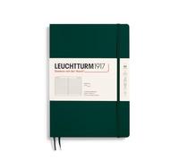 LEUCHTTURM1917 370310 Notebook Composition (B5), Soft Cover, 123 Numbered Pages, Forest Green, Lined