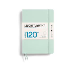 LEUCHTTURM1917 370343 Notebook Medium (A5) 120 g/m² Paper Edition, Hardcover, 203 Numbered Pages, Mint Green, Blank