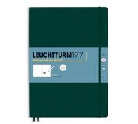 LEUCHTTURM1917 370349 Sketchbook Master (A4+), Hardcover, 112 Pages (150 g/sqm), Plain, Forest Green