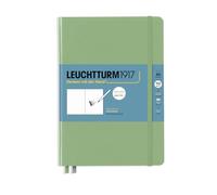 LEUCHTTURM1917 370354 Sketchbook Medium (A5), Hardcover, 112 Pages (150 g/sqm), Plain, Sage