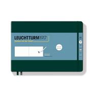 LEUCHTTURM1917 370358 Sketchbook Landscape (A5), Hardcover, 112 Pages (150 g/sqm), Plain, Forest Green