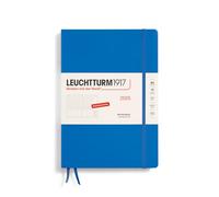 LEUCHTTURM1917 370585 Week Planner Composition (B5) 2025, Sky, German