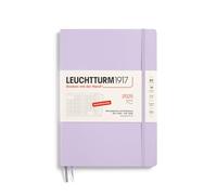 LEUCHTTURM1917 370602 Monthly Planner & Notebook Composition (B5) 2025, 16 Months, Softcover, Lilac, German