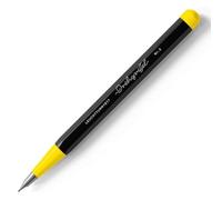 LEUCHTTURM1917 371288 Drehgriffel Nr. 2, Black/Lemon, Mechanical pencil - Bauhaus Edition