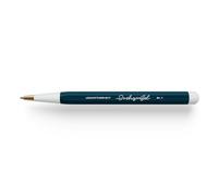 LEUCHTTURM1917 372214 No.1 Brass Aluminium Ballpoint Pen Refill with Blue Ink Design Awarded Deep Sea