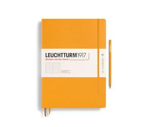 LEUCHTTURM1917 372334 Notebook Master Classic (A4+), Hardcover, 235 Numbered Pages, Rising Sun, Dotted