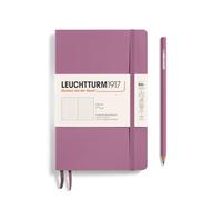 LEUCHTTURM1917 372370 Notebook Paperback B6+, Softcover, 123 nummerierte Seiten, Dusty Rose, Dotted