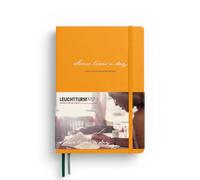 LEUCHTTURM1917 372387 Some Lines A Day 5-Year-Book, Medium A5, Hardcover, 5 Years Memories - Journaling, Rising Sun
