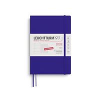 LEUCHTTURM1917 372500 Weekly Calendar & Notebook Medium (A5) 2026, 12 Months, Soft Cover, Ink, German